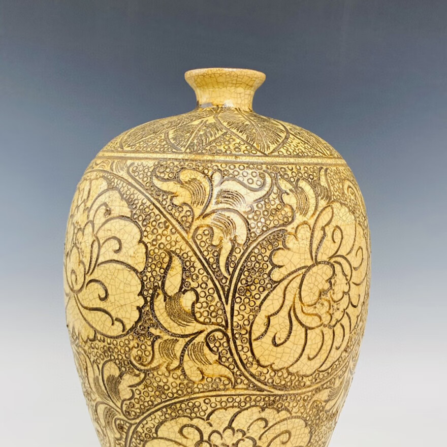 磁州窑珍珠地梅瓶jd61114