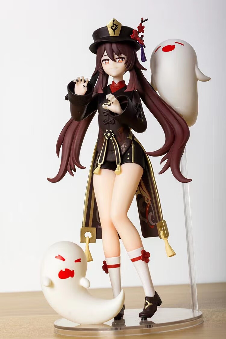 羽凡鸟原神胡桃可莉手办周边动漫游戏人偶雷电将军刻晴米哈游周边模型