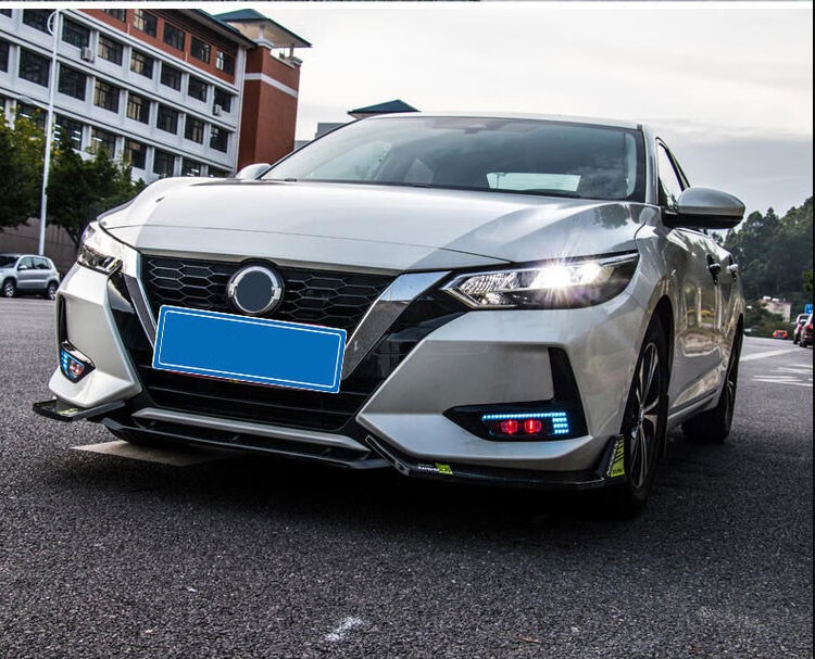 适配14代轩逸日行灯奇骏逍客劲客改装恶魔眼雾灯日间行车灯专用流光