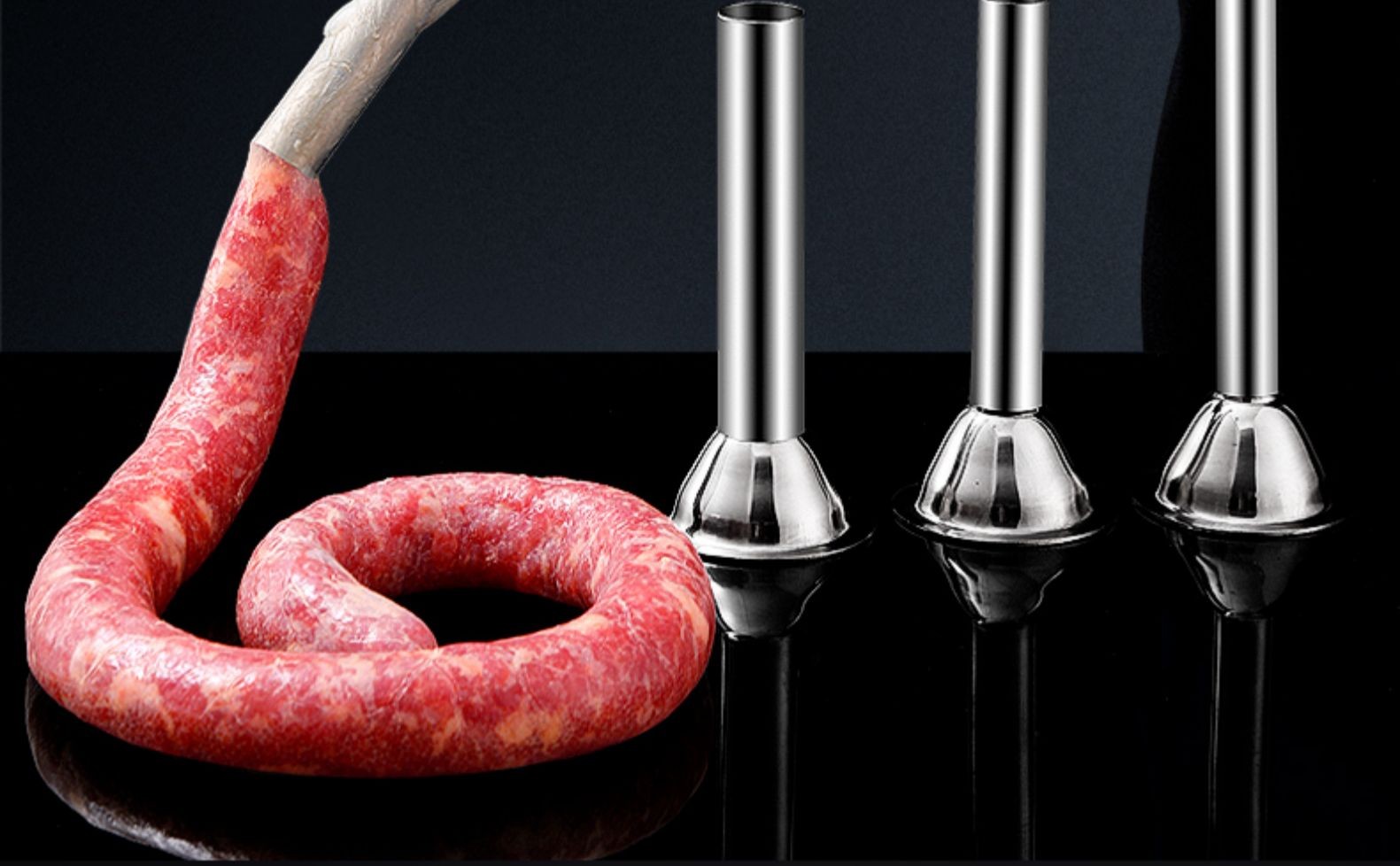 香悠悠灌肠器机304不锈钢家用手动香肠机灌肠机罐肉肠和肠衣灌香肠