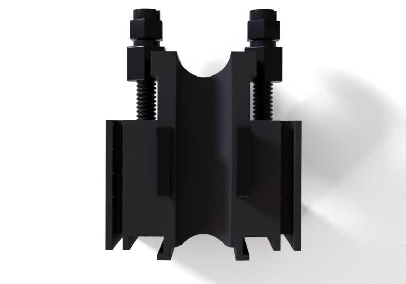 换水固定夹透明亚克力水族箱换水水管抽水软管固定器架夹子固定工具