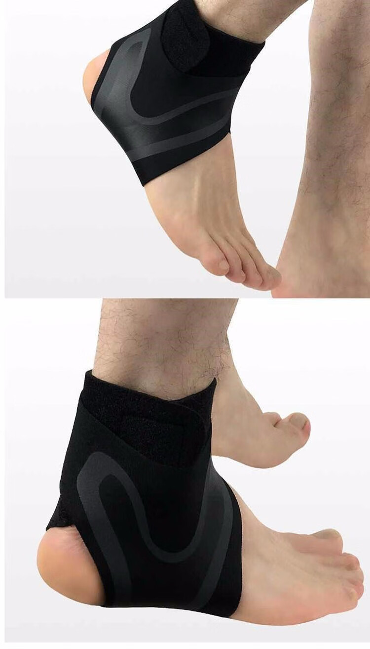 护踝男女运动扭伤篮球装备脚踝裸保护套脚腕关节护具右脚加绷带一根