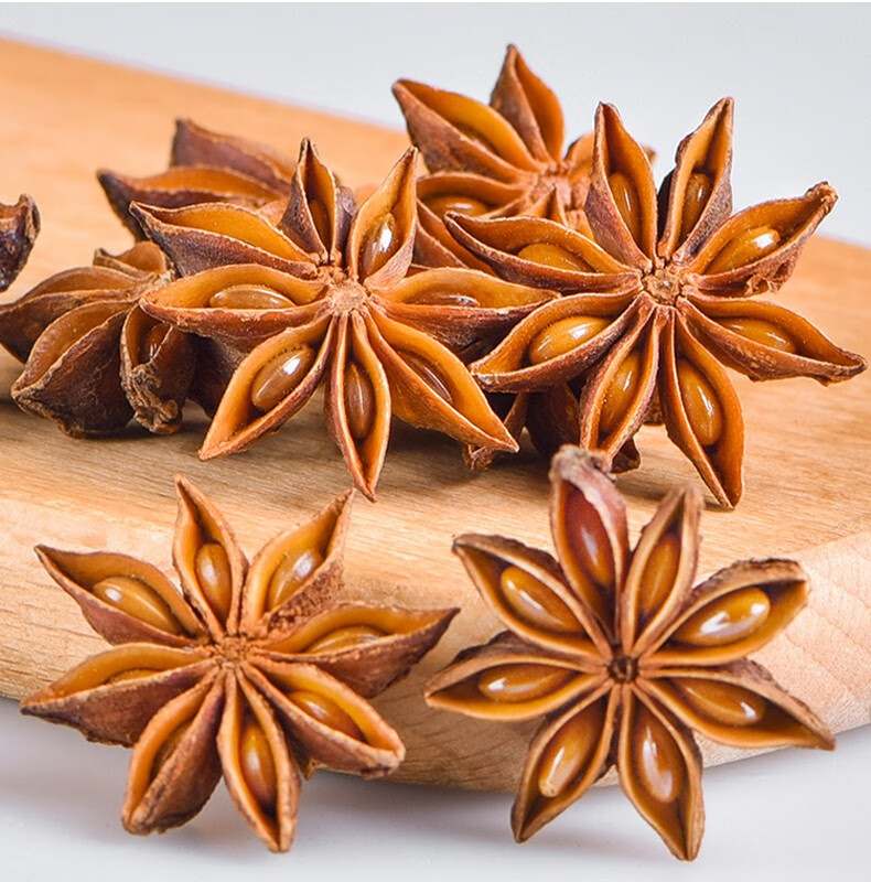 和道家八角大料干货无硫熏大红八角新货大茴香桂皮香叶花椒香料调料