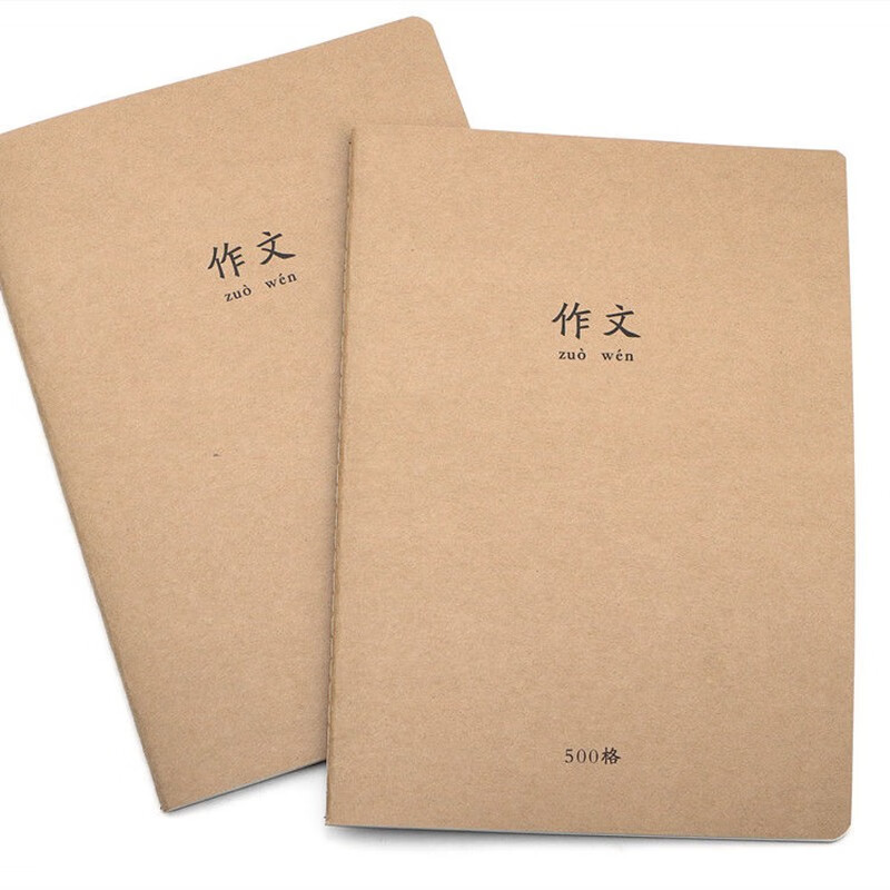 皓仔500格特大号a4作文本600格初中生高中学生用100字数提示写作语文