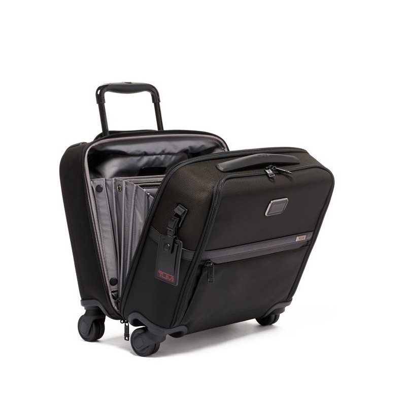 途明tumi男士alpha系列商务多功能紧凑型轮式行李箱02603624d3黑色