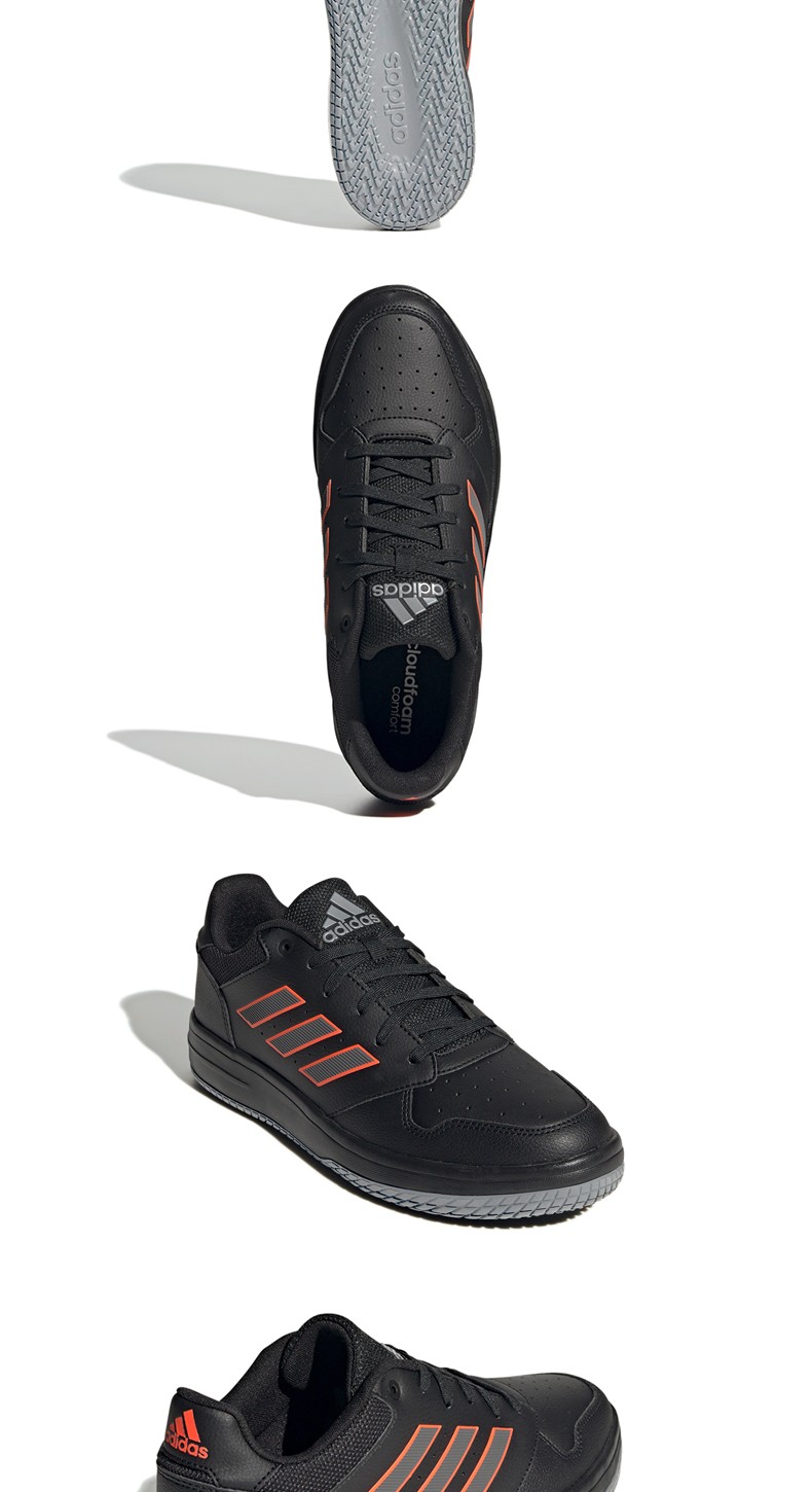 阿迪达斯adidas男鞋2021冬季新款gametalker低帮运动休闲鞋减震篮球鞋