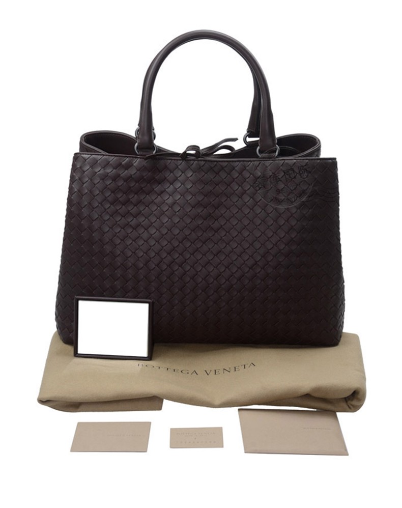 bottega veneta宝缇嘉bv女包皮革编织手提包223377 v0016 2072 褐色