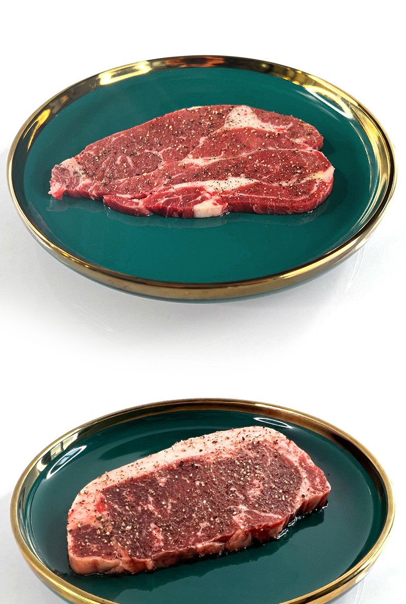 手工撒粉牛排套餐罗勒/香草/百里香原切牛扒肉大克重 罗勒牛排1500g