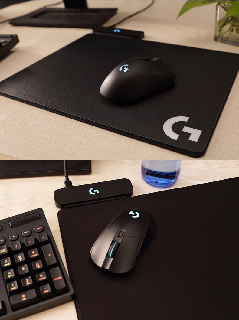 罗技g办公游戏鼠标垫fps电竞游戏鼠标垫游戏办公鼠标桌垫powerplay