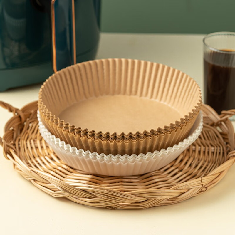 维格泰烧烤烤肉纸烤盘圆形吸油纸家用烘焙锡纸硅油空气炸锅纸垫方锡纸