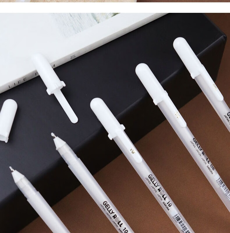 4/0.5mm水性白线笔水彩留白笔 10号/0.