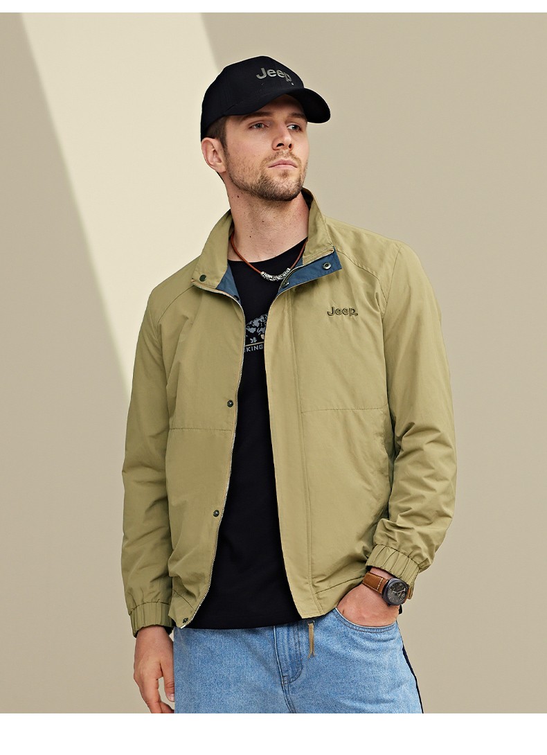 jeep男装吉普夹克男2021秋冬新款男士长袖夹克时尚休闲欧美风外套男