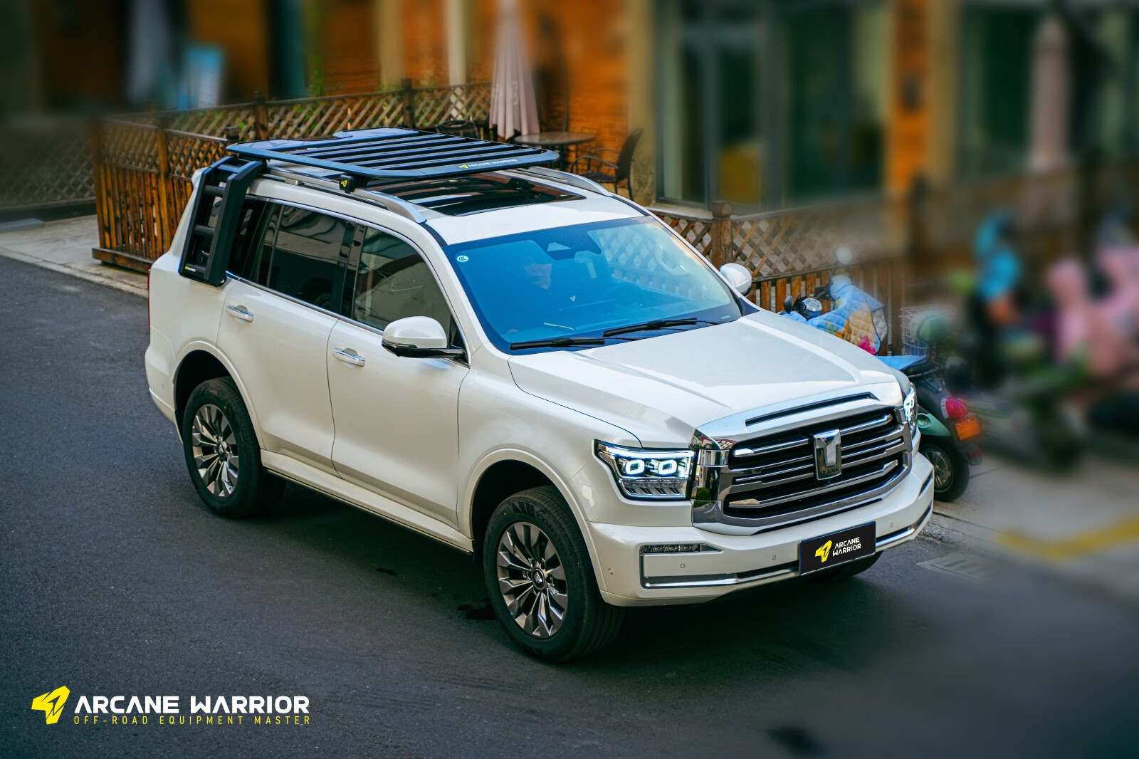 500行李架车顶平台多功能拓展专用越野无损改装坦克500aw车顶行李架