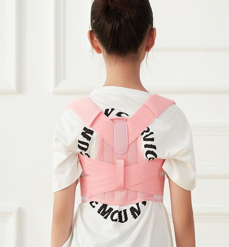 背背佳儿童驼背矫正带小学生纠正坐姿矫正器隐形驼背神器背带 透气