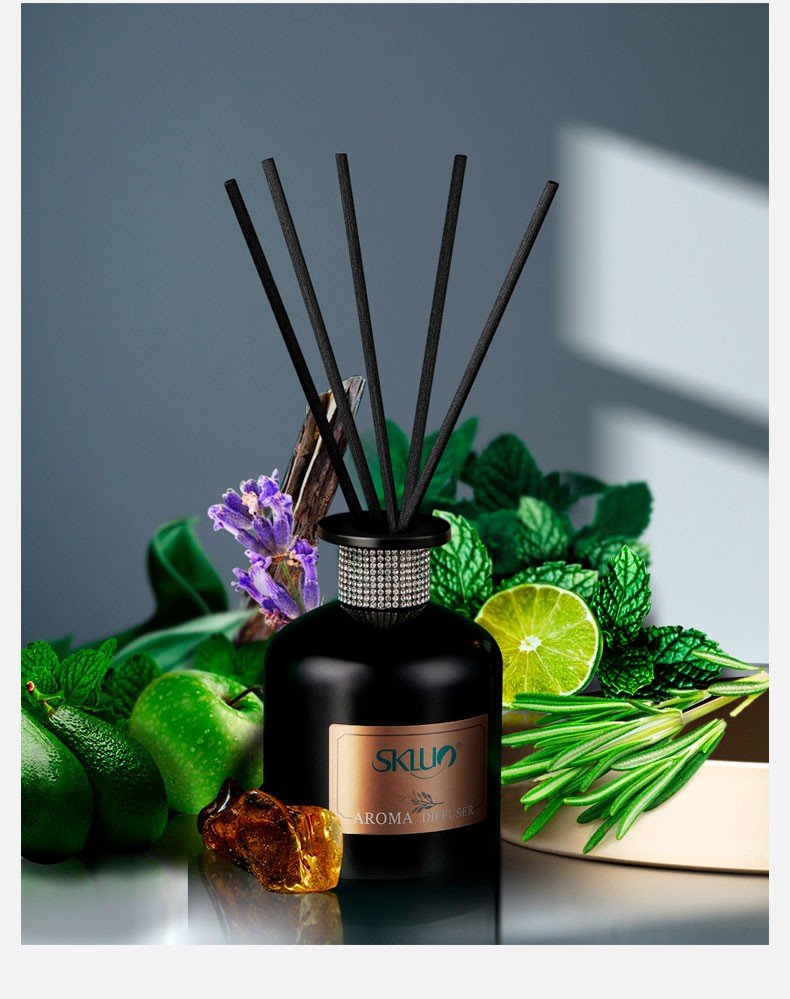 斯卡珞五星级酒店香氛200ml香薰精油无火藤条家用卧室房间持久宿舍