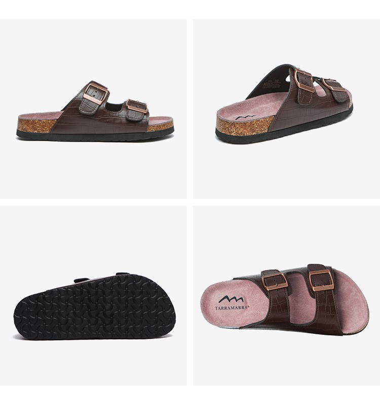 【男女同款勃肯鞋】tarramarra 情侣款软木外穿拖鞋双