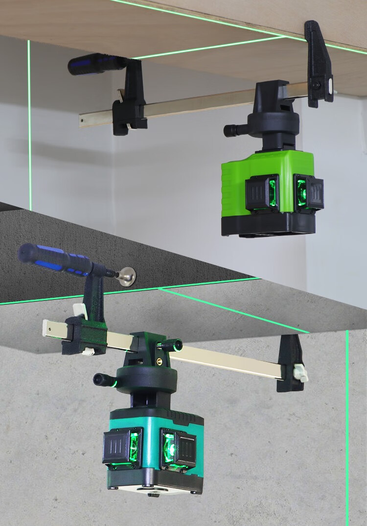 砌墙神器度维dovoh水平仪绿光4线8线12线16线砌砖红外线高精度墙地仪