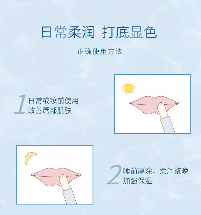 【屈臣氏】s.a.卓沿白金舒润水凝保湿润唇膏 全新上市 4g*2