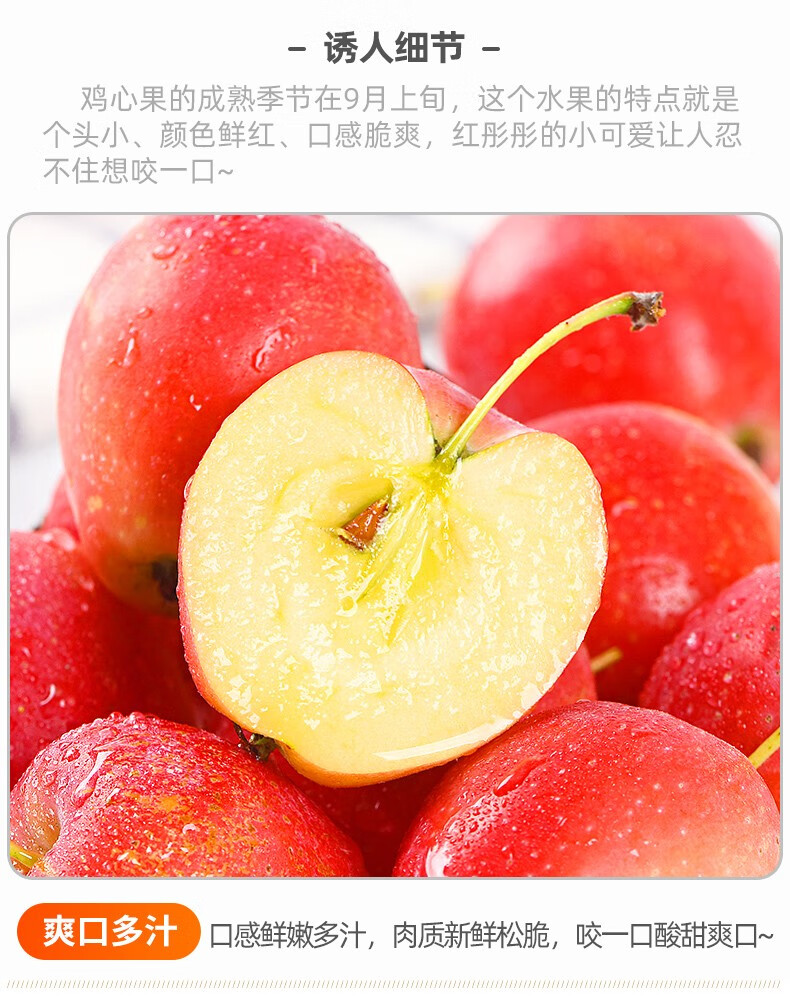 东北k9小沙果新鲜当季现摘小苹果东北特产5斤