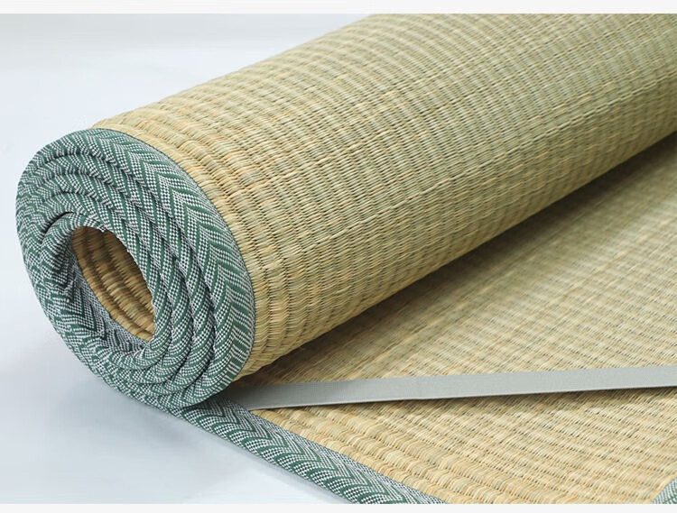 草席加厚凉席双人床老式席子蔺草席草凉席子可折叠单人学生宿舍凉席