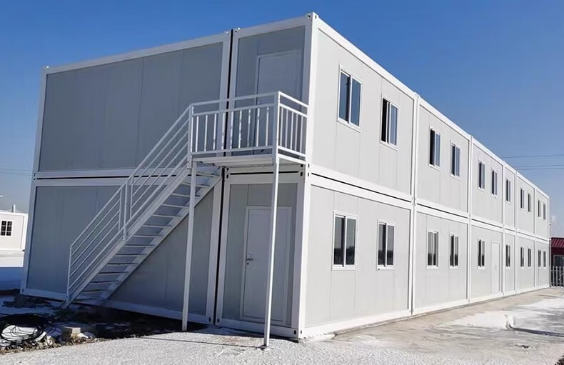 集装箱快拼装住人集成房屋房组装可拆卸材料临建阳光房简易安装玻璃