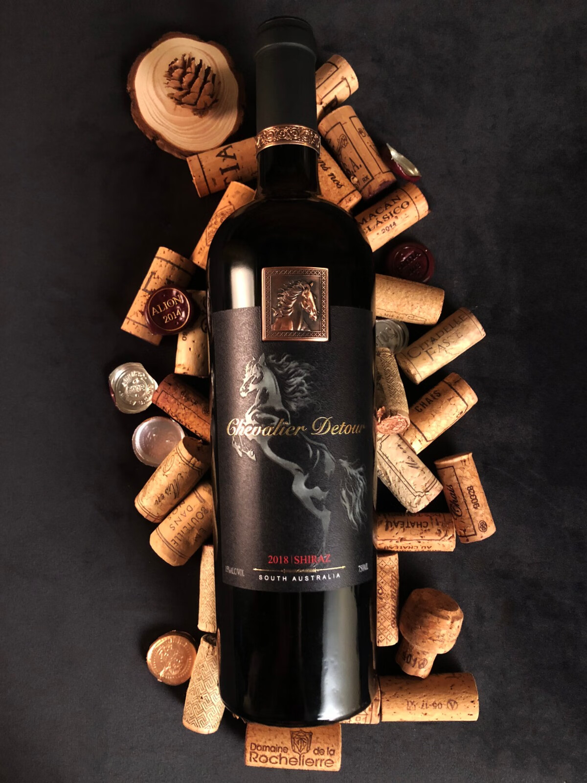 【酒玩家】澳大利亚戴图黑马西拉干红葡萄酒2018 单瓶装 750ml 750ml