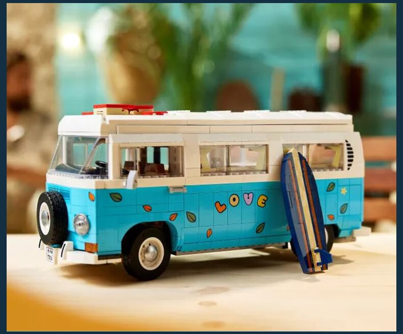 乐高legocreatorexpertot创意高手系列儿童益智拼装10279大众t2露营车