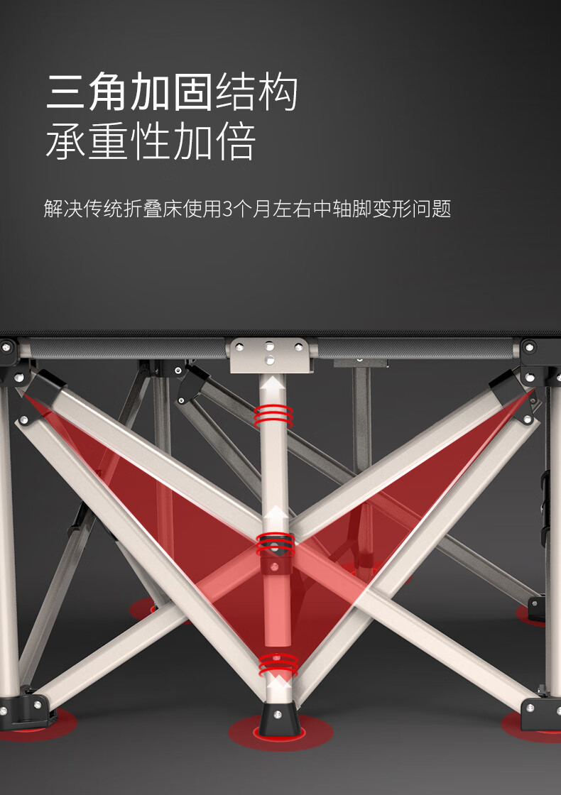 【瑞仕达(restar)cr1123】瑞仕达(restar)办公午休折叠床单人床午睡床