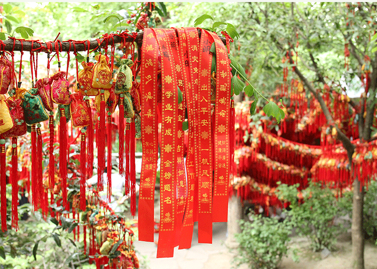 良至法会礼带祈福带红飘带祈福带许愿带红色1扎100条100条装35760mm