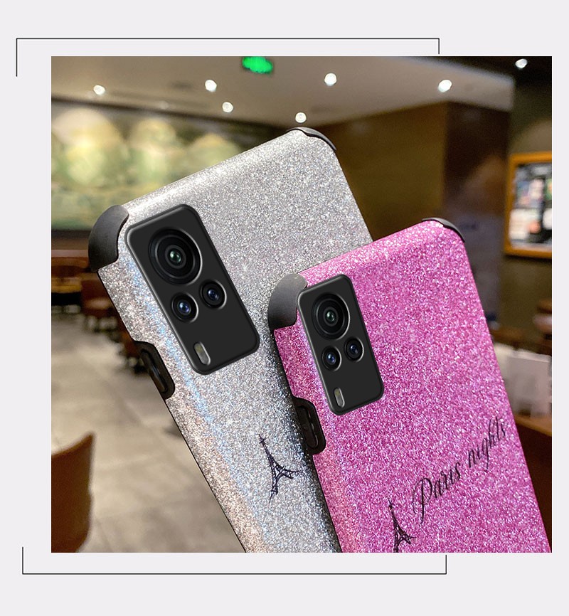 韩菲琪 vivo x60手机壳x60pro手机套x60保护套轻奢时尚闪粉女神款全包