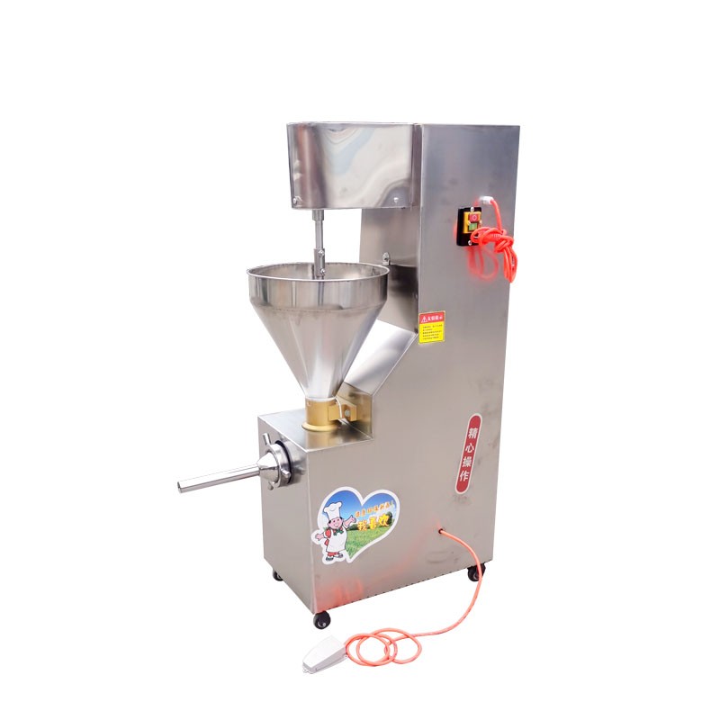 2021新款电动灌肠机全自动香肠机不锈钢腊肠灌装机小型立式灌火腿肠机