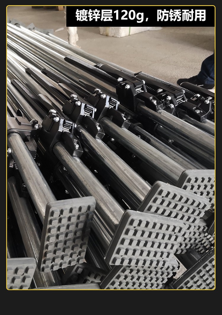 货物固定杆支撑器 集装箱撑杆可伸缩撑货条 冷藏车厢货挡 钢制1830-2