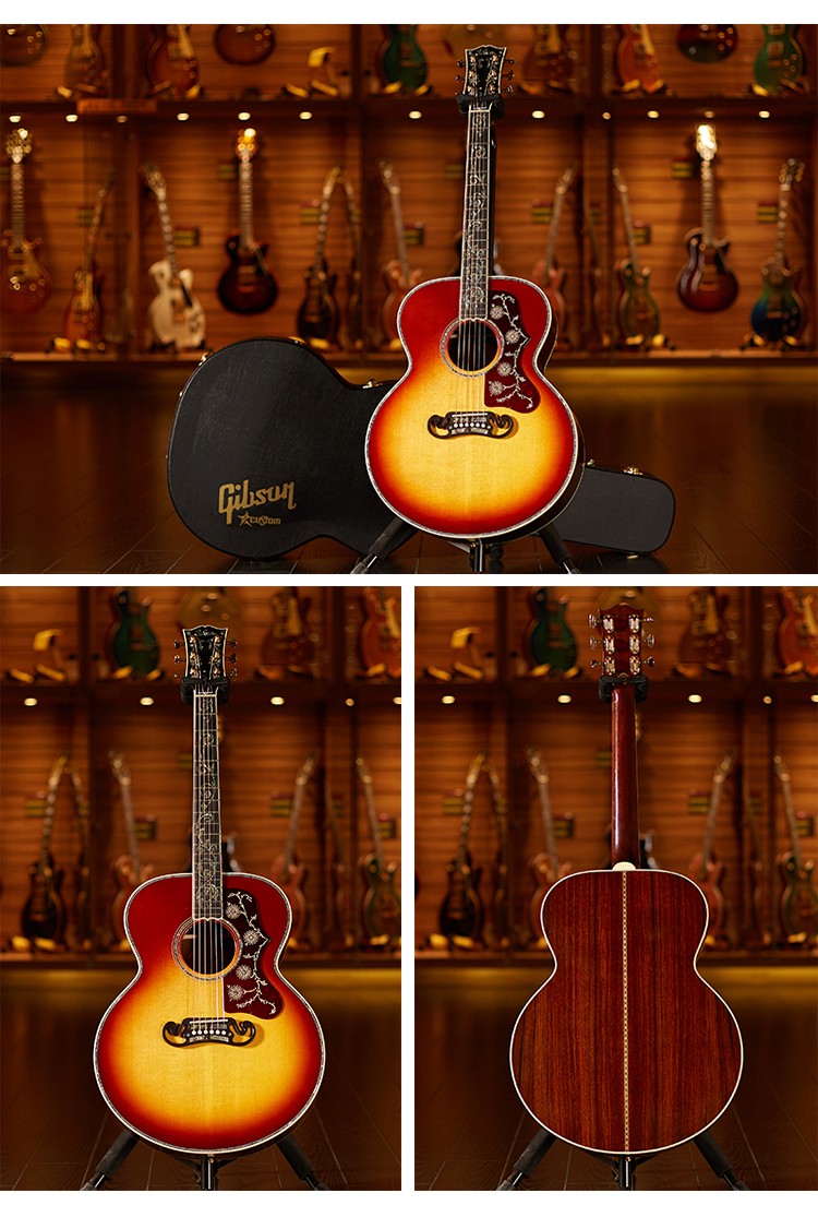 世音琴行 gibson 吉普森 sj200 standard/studio/j200 民谣木吉他 sj