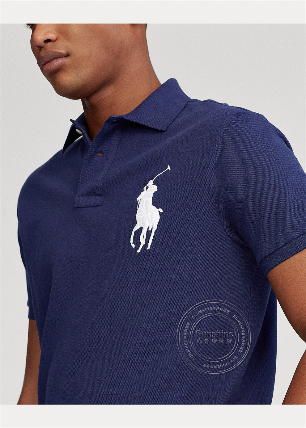 ralphlauren拉夫劳伦男装mesh定制修身款男士大马标短袖polo衫夏款