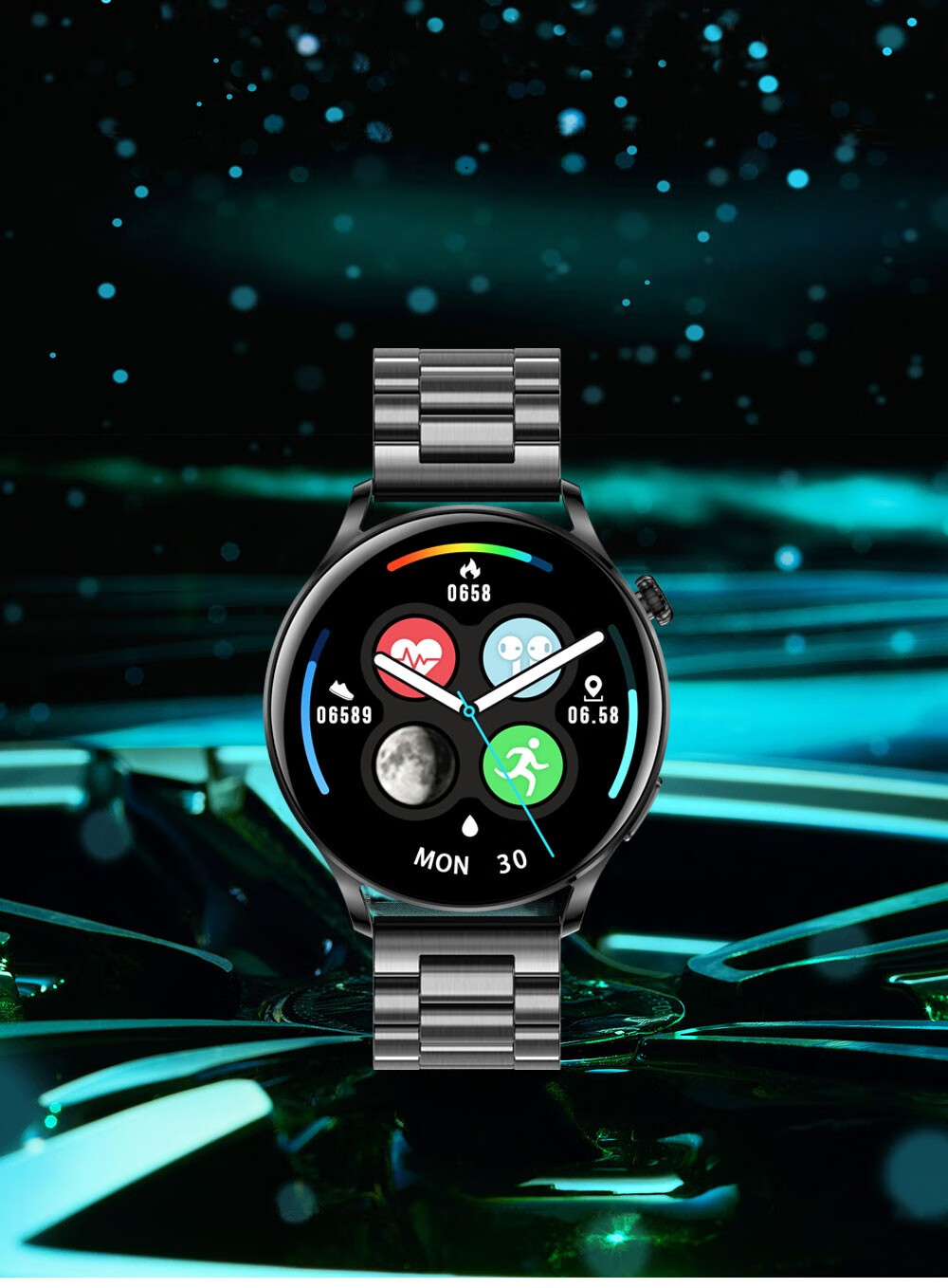 博之轮bozlun智能通话手表视网膜全面屏健康监测蓝牙电话音乐自定义