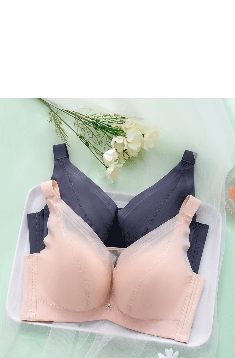 大罩杯内衣大码文胸大胸全罩杯软钢圈女士薄款聚拢调整型收副乳大码