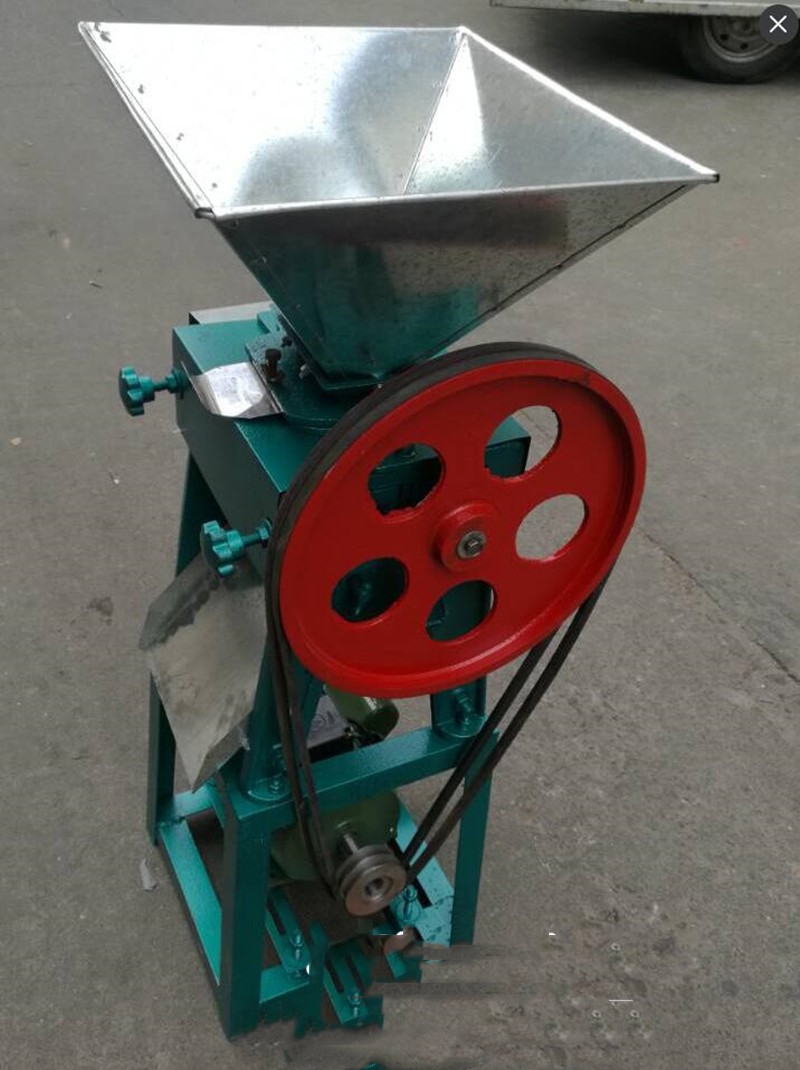 商用湿米磨粉机碾粉机对辊糕粉机粉碎机年糕打粉机五谷杂粮粉碎机配