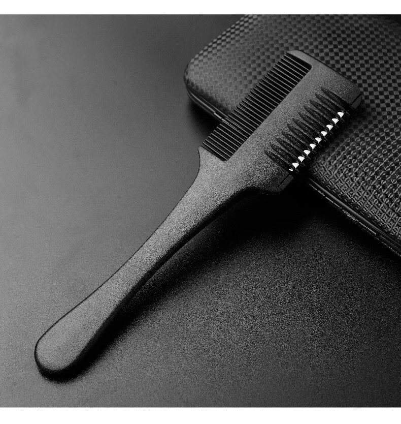 削发器梳子 头发打薄神器女式碎发分叉打薄修剪削发梳子老式刘海剪打