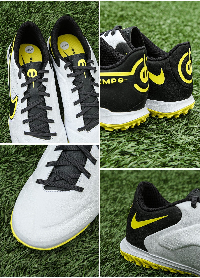 nike耐克足球鞋传奇9 legend 9 tf碎钉牛皮人造草比赛训练球鞋男 白色