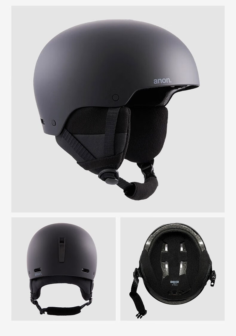 burton伯顿aanonraider3男款滑雪头盔滑雪护具头部防摔nav蓝色s