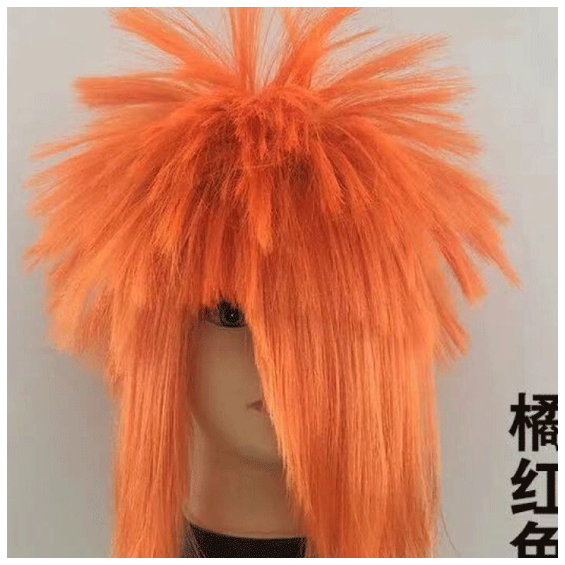 【京品优选】杀马特假发男朋克造型鸡冠头非主流抖音网红沙雕女直发