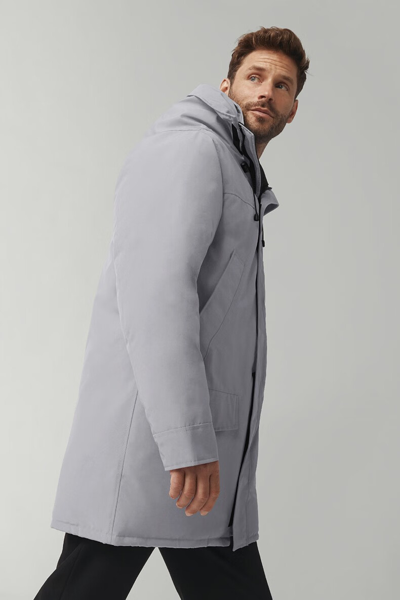 canadagoose加拿大鹅langford黑标派克大衣2062mb大鹅羽绒服200银桦色