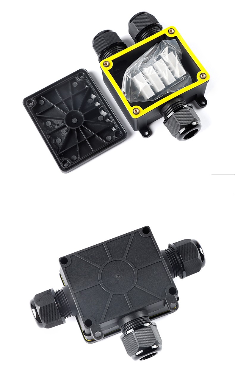 ewm20682t2通h型ip68防水接线盒户外防雨分线盒室外泡水下埋地掀盖