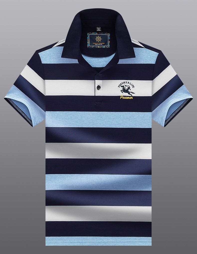 master polo保罗官方男装短袖polo衫男夏季商务休闲男士保罗t恤上衣