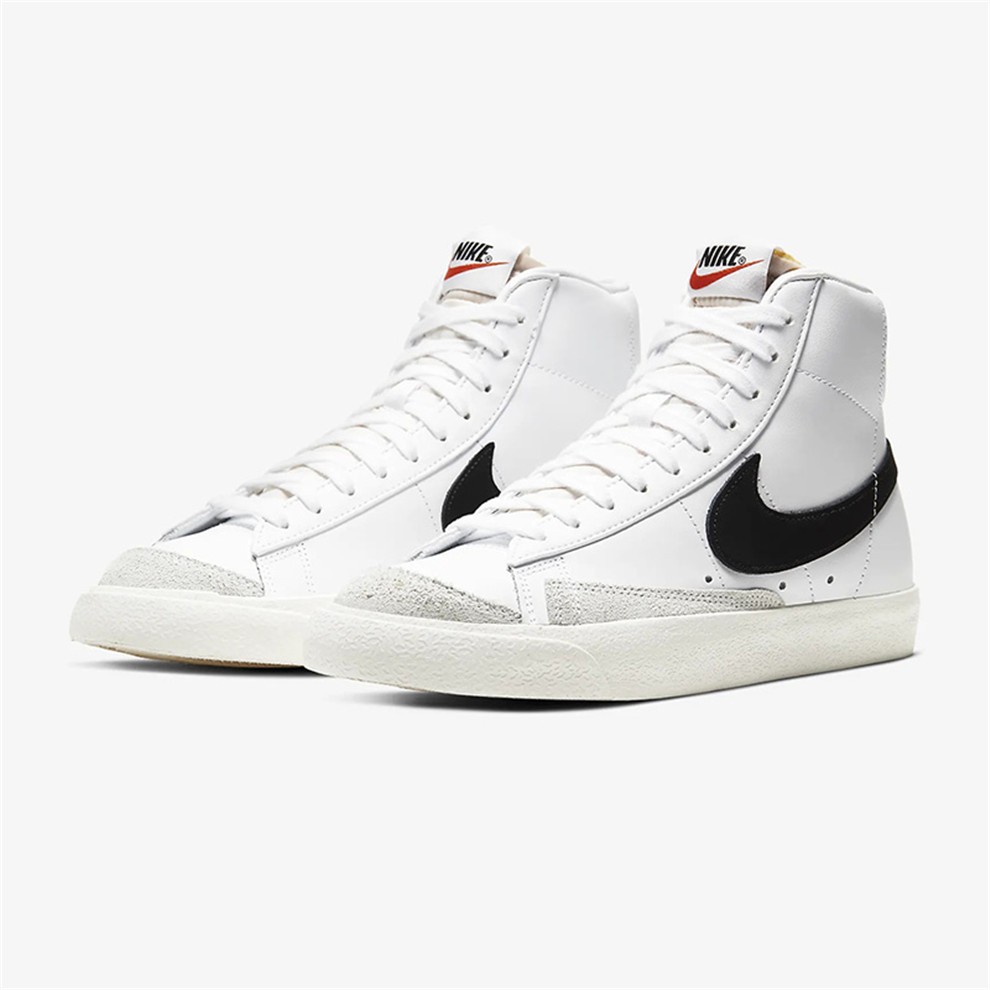 耐克nike blazer mid 77 高帮休闲板鞋 女子时尚运动休闲鞋礼物 白色
