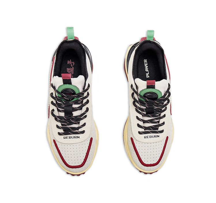 lng中国选手 秋季新款/男女同款 重燃reburn运动鞋 热带橙(男) 41