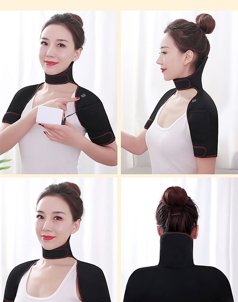 【自营仓储】艾老头电加热护肩睡觉保暖肩周炎护肩运动坎肩酸痛热敷肩