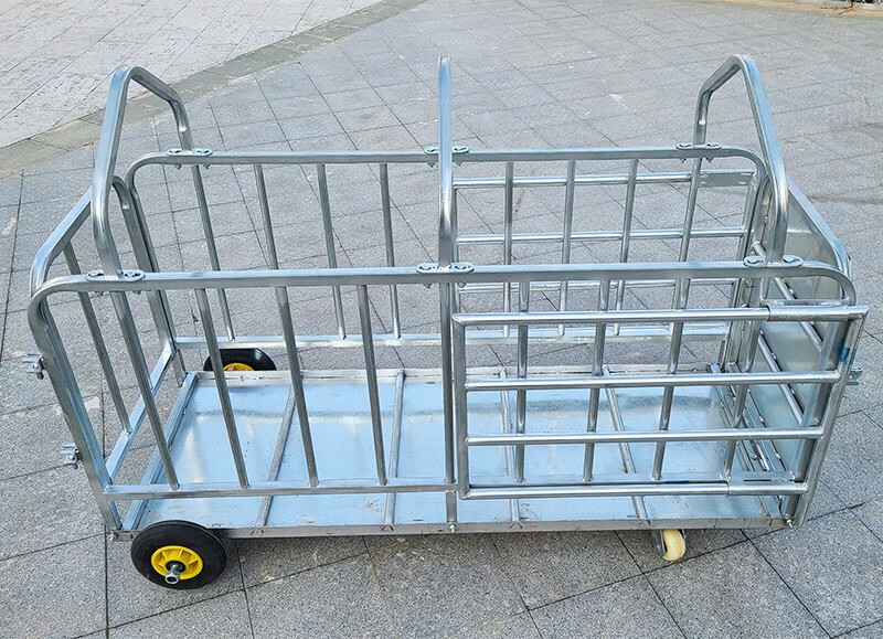 哇塞方便式装猪笼猪场养殖卖猪上车用神器转拉猪称重笼子抓运母猪逮猪