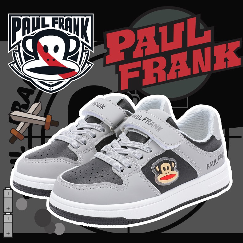 大嘴猴paulfrank童鞋儿童板鞋2022春秋款新款潮牌低帮鞋子男童春季aj
