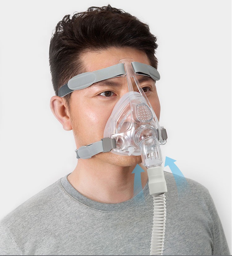 无创正压慢阻肺呼吸器 家用医用面罩鼻罩 呼吸机yh-820【图片 价格